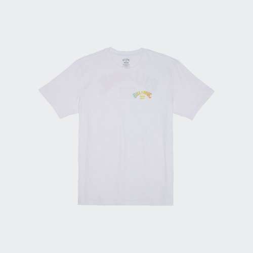 TSHIRT BILLABONG ARCH FILL BOYS WHITE