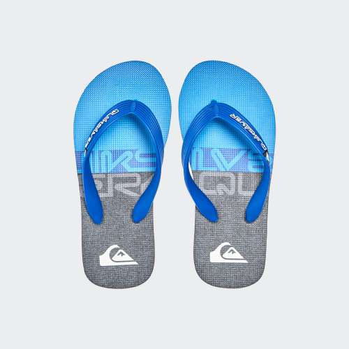 CHINELOS QUIKSILVER MOLOKAI J BLACK/BLUE/GREY