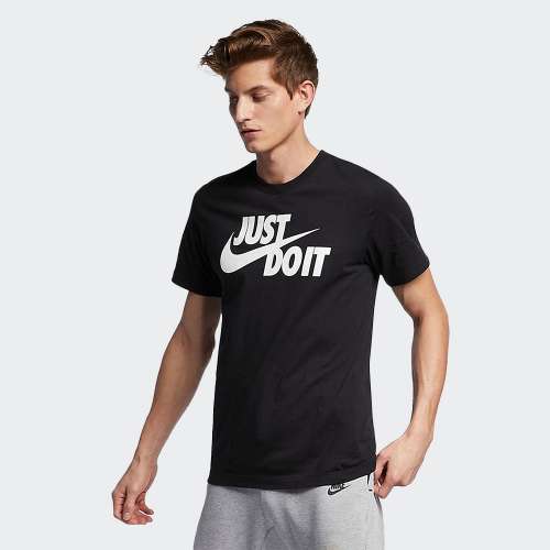 TSHIRT NIKE SPORTSWEAR MEN BLACK/WHITE