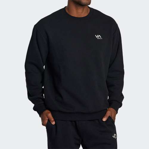 SWEATSHIRT RVCA VA ESSENTIAL BLACK