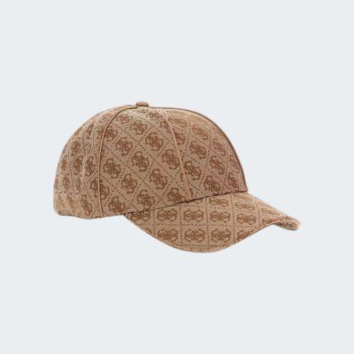BONÉ GUESS BASEBALL LATTE LOGO