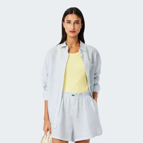 414S25 CAMISA LACOSTE W                                     