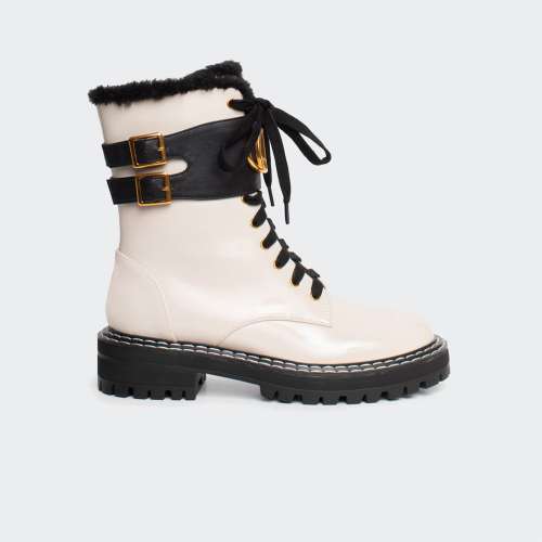 BOTAS CRISTINA FERREIRA PICTOR BRANCO