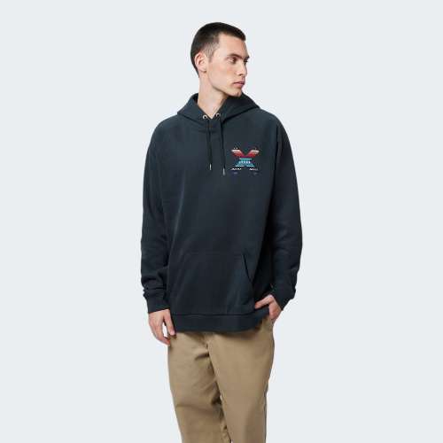 HOODIE BLUE BANANA CLASS ANTHRACITE