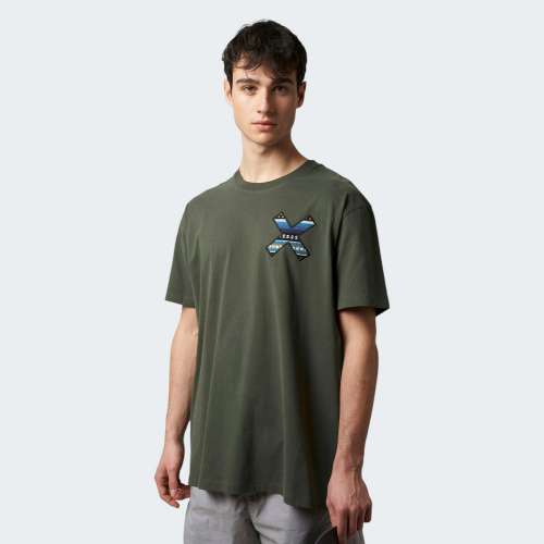 TSHIRT BLUE BANANA KHAKI
