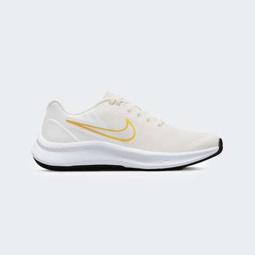 NIKE STAR RUNNER 3 BEIGE/WHITE