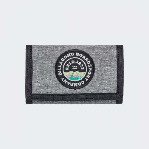 CARTEIRA BILLABONG WALLED LITE GREY HEATHER