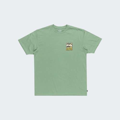 TSHIRT BILLABONG STAMP MOSS