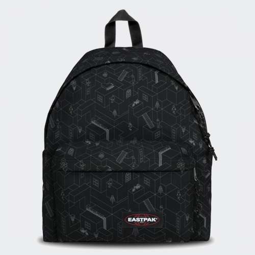 MOCHILA EASTPAK  PADDED PAK R BLOCKS BLACK