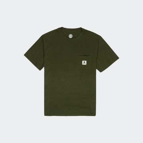 T-SHIRT ELEMENT BASIC POCKET LABEL