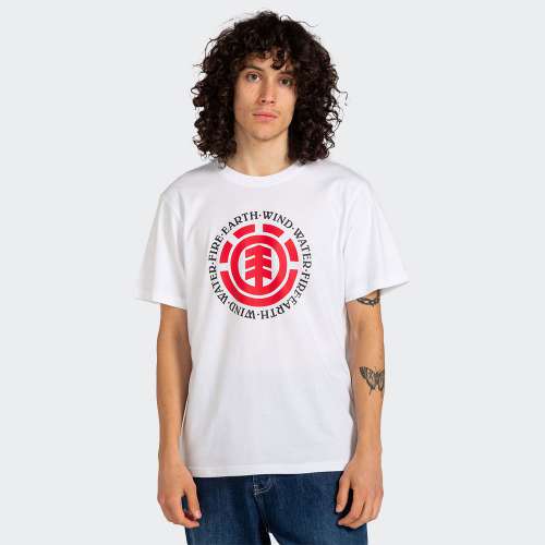 TSHIRT ELEMENT SEAL OPTIC WHITE