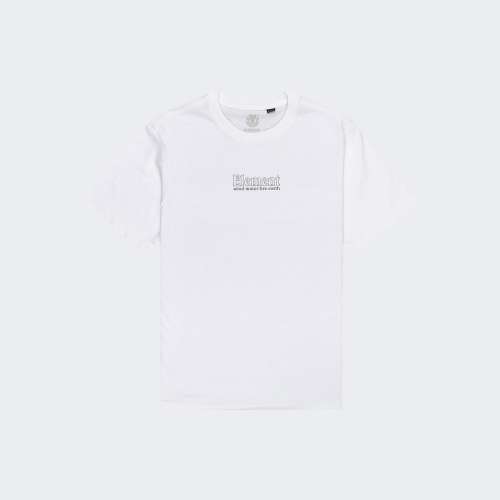 TSHIRT ELEMENT DIAL OPTIC WHITE