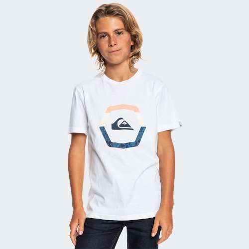 TSHIRT QUIKSILVER UPRISE WHITE