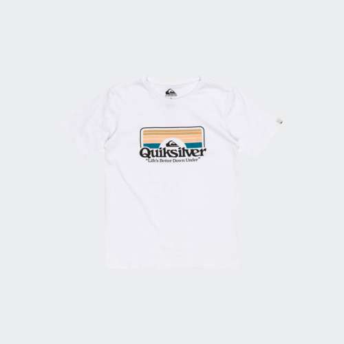 TSHIRT QUIKSILVER STEP INSIDE WHITE