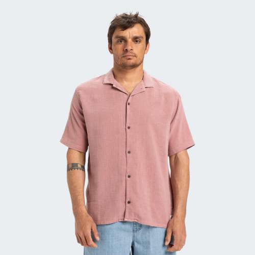 CAMISA QUIKSILVER TIME BOX SNOW WHITE