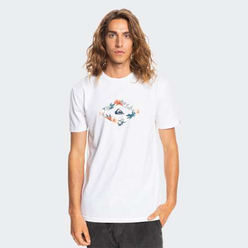 TSHIRT QUIKSILVER LET IT RIDE WHITE