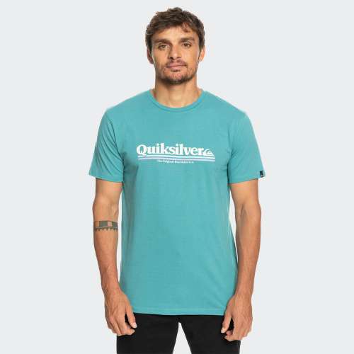 TSHIRT QUIKSILVER BETWEEN THE LINES BRITTANY BLUE