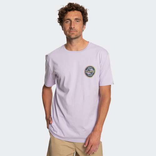 TSHIRT QUIKSILVER BUBBLE PASTEL LILAC