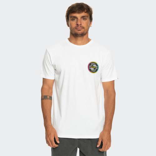 TSHIRT QUIKSILVER BUBBLE WHITE