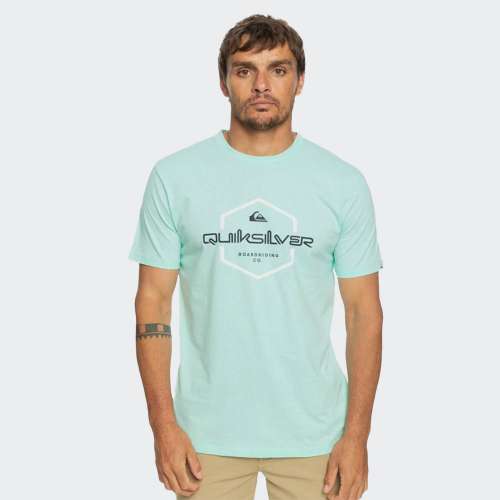 TSHIRT QUIKSILVER PASS THE PRIDE BEACH GLASS