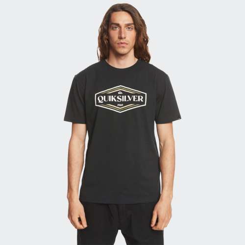 TSHIRT QUIKSILVER SHAPE UP BLACK