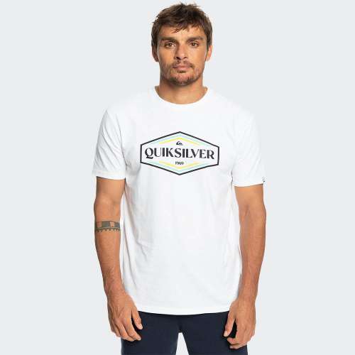 TSHIRT QUIKSILVER SHAPE UP WHITE