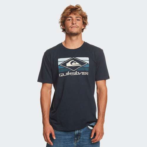 TSHIRT QUIKSILVER RAINBOW NAVY BLAZER