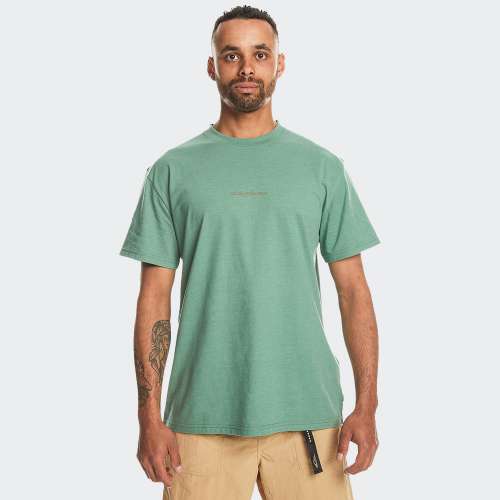 TSHIRT QUIKSILVER PEACE PHASE FROSTY SPRUCE