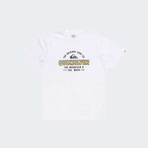 TSHIRT QUIKSILVER FLOATING WHITE