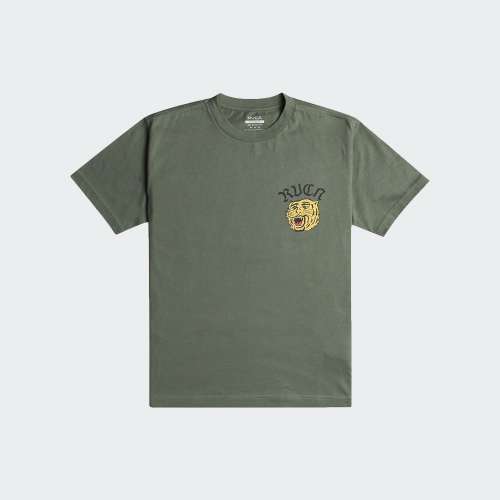 TSHIRT RVCA WILD CAT SURPLUS