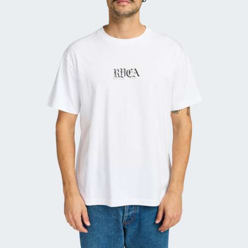 TSHIRT RVCA BATTLE WHITE
