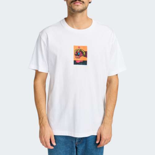 TSHIRT RVCA SUPERBLAST WHITE