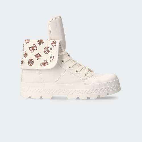 BOTAS GUESS HORLO LOGO CREAM