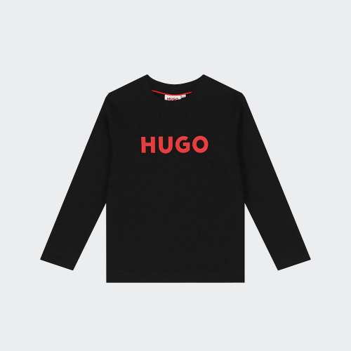 LONGSLEEVE HUGO G25131 BLACK C