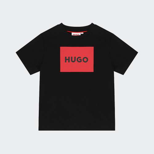 TSHIRT HUGO G25132 BLACK C