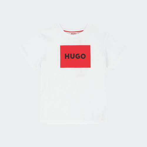 TSHIRT HUGO G25132 WHITE C