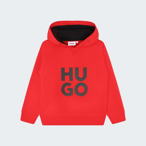 HOODIE HUGO G25152 RED Y