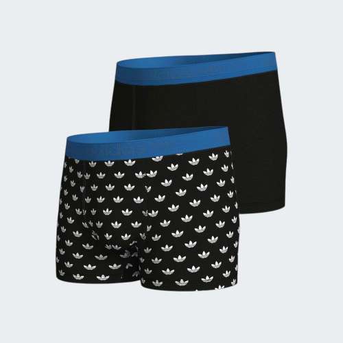 PACK 2 BOXERS ADIDAS CONFORT ASST/BLACK/BLACK
