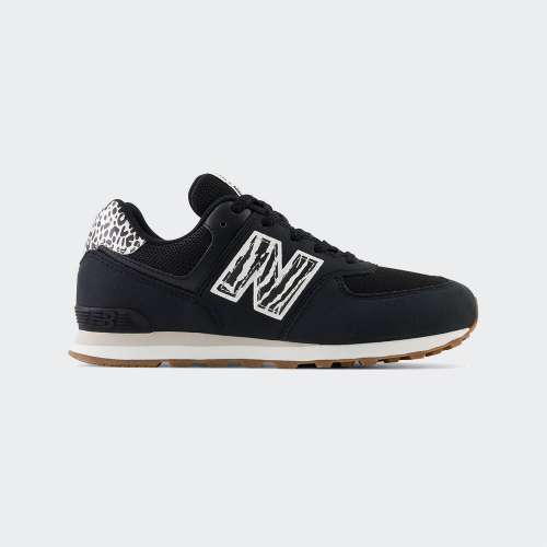 NEW BALANCE 574 J BLACK/ANIMAL