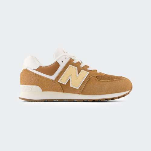 NEW BALANCE 574 J TOBACCO/RAW SUGAR