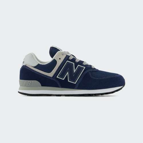 NEW BALANCE 574 J NAVY/WHITE