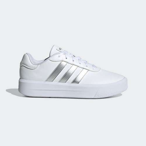 ADIDAS COURT PLATFORM W FTWWHT/SILVMT/FTWWHT