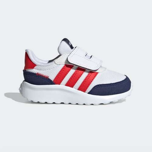 ADIDAS RUN 70S I FTWWHT/VIVRED/DKBLUE