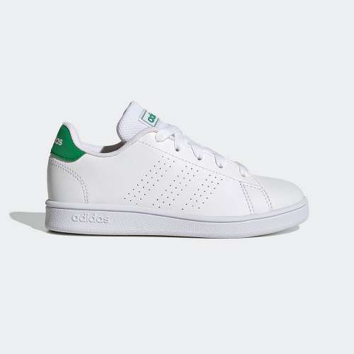 ADIDAS ADVANTAGE K FTWWHT/GREEN/BLACK