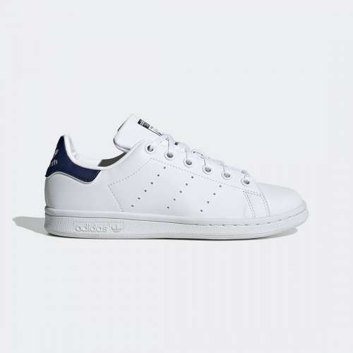 ADIDAS STAN SMITH J FTWWHT/FTWWHT/DKBLUE