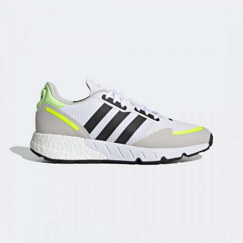 ADIDAS ZX 1 K BOOST FTWWHT/BLACK/SYELLO