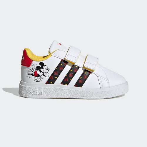 ADIDAS GRAND COURT MICKEY K FTWWHT/BLACK/BETSCA