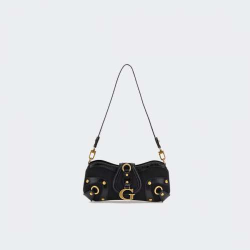 MALA GUESS GLOSS VINTAGE SHOULDER BLACK