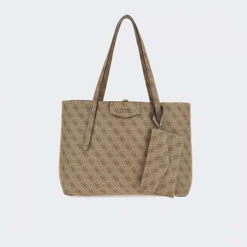 MALA GUESS ECO BRENTON LATTE LOGO