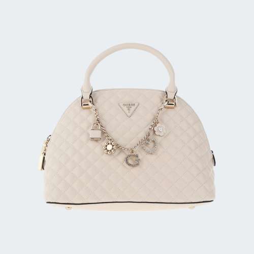 MALA GUESS SATCHEL OFF WHITE